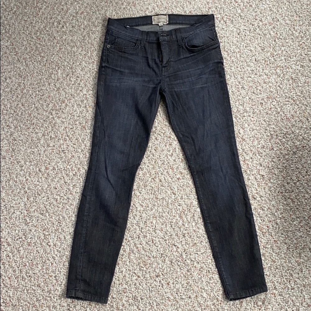 Current/Elliott Stiletto Jean in Coal, sz 27